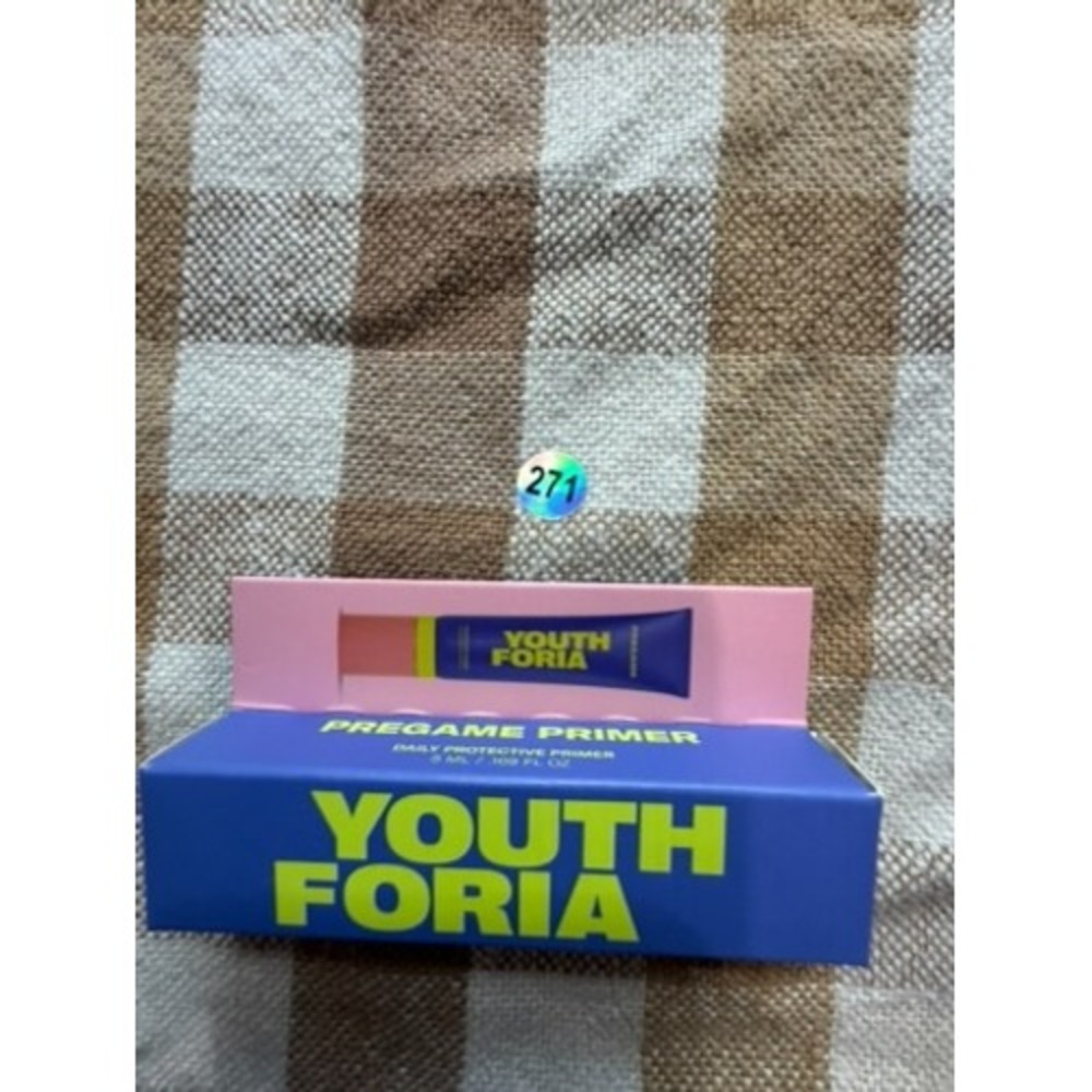 Youthforia Pregame Primer Daily Protective Primer Travel Size 5ml  NEW
